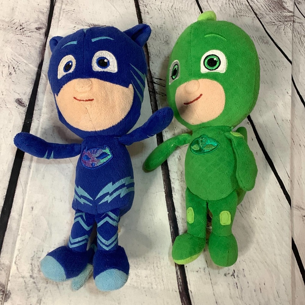 PJ Masks Catboy and Gekko plushes